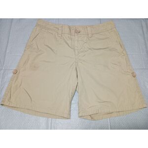 BASS, Khaki Cargo Shorts, Woman Size 6